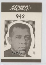 1987 Motto Game Cards Booker T Washington #942 0w6