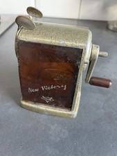 Vintage Velos New Victory Pencil Desk Sharpener