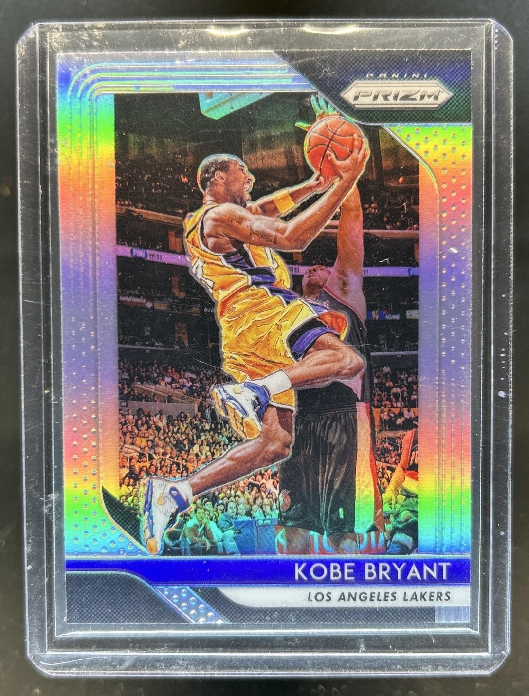 2018-19 Panini Prizm Kobe Bryant Prizm Silver #15 Lakers
