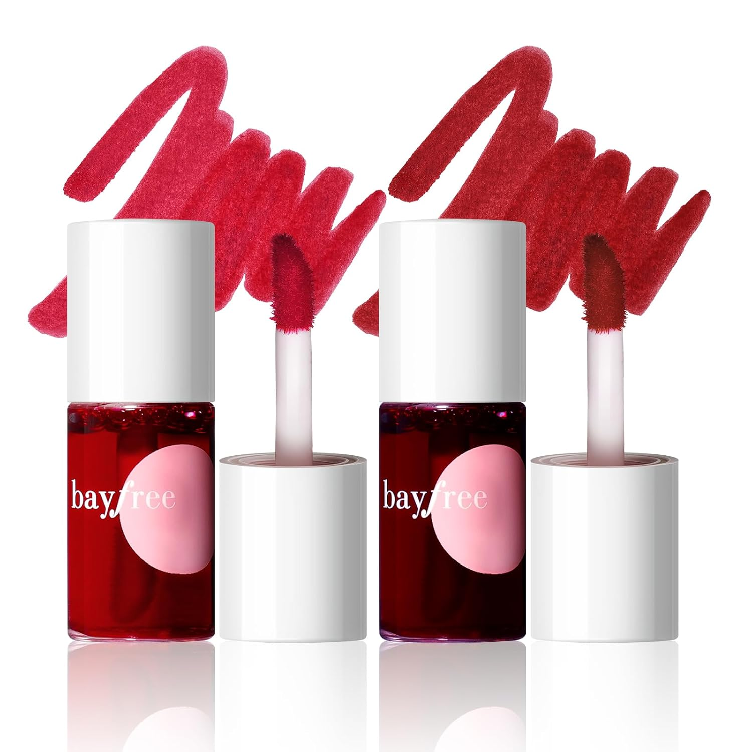 Lip Tint Stain, Long Lasting Korean Lip Stain Set, Non-Sticky Waterproof Lightwe