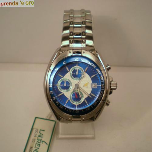OROLOGIO LAURENS DI LORENZ ACCIAIO CRONO QUARZO MERIT CUP 50690 | eBay