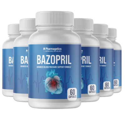 #ad Bazopril Adveanced Blood Pressure Support Formula 6 Bottles 360 Capsules $112.50