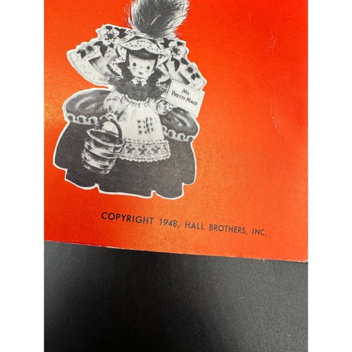 Vintage Hallmark Dolls Collectors Album 1948 First in Series Complete Paper Card - Picture 6 of 10