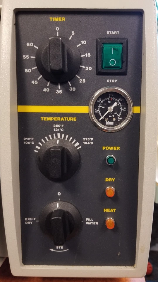 Interruptor de alimentación para Tuttnauer 1730E, 1730EK, 1730M, 1730MK, 2340E, 2340EA, 2340EK Foto 2 de 3