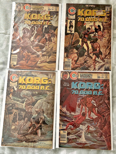 13 Bronze age Charlton Comics KORG 70,00~YANG~PHANTOM`~VALLEY OF DINOSAURS ~BL - Bild 4 von 6