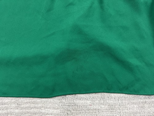 Worthington Top Womens Medium Green Short Sleeve V-Neck Polyester - Picture 8 of 11