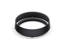 Genuine Leica Q, Q2, Q3 Round Lens Hood E49, black anodized 19657
