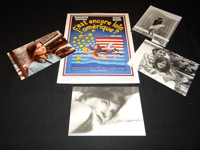 AMERIKA IST NOCH WEIT WEG R Coggio Isabelle Huppert Ordner 1979 + Fotos
