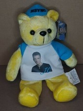 N'SYNC Rare JC Bear Cub Limited Edition With Tag - 02120 of 75000