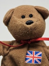 Ty McDonalds Teenie Beanie 1993 Britannia The Bear UK Flag Plush Stuffed Toy