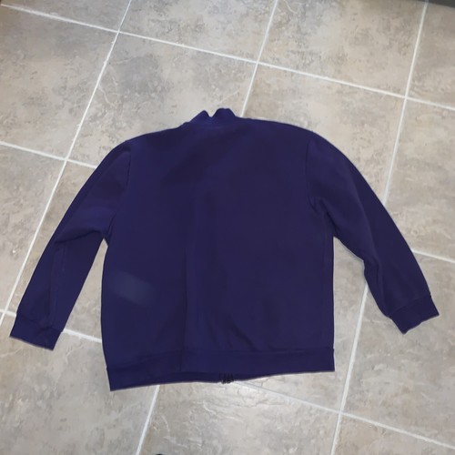 Vintage Lonsdale London Sweat Shirt Jacket Zip Up Original Black 2XL MMA - Picture 4 of 4