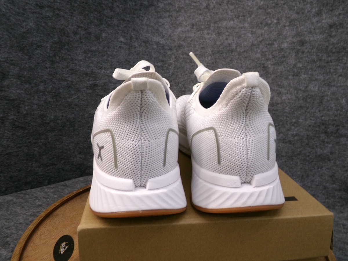 Flux Adapt Run White Gum Men 12.5 Women 14 Running Athletic Walking Knit Shoes Flux Adapt Runner Review - RunToTheFinish main image 2