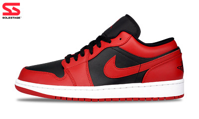 Nike Jordan 1 Retro Low Reverse Bred (553558-606) Men's Size 8-11