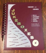 1900 - 1990 Jukeboxes Frank Adams 1992 First Printing Vol 1 Spiral Spine Damaged