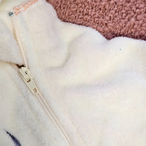 Stains* Vintage Baby Looney Tunes Fleece Tweety Bird 0-6 Months Yellow 2003 w1a - Picture 11 of 12