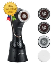 Facial Cleansing Brush Electric Face Brush Scrubber Rechargeable Exfoliator IPX