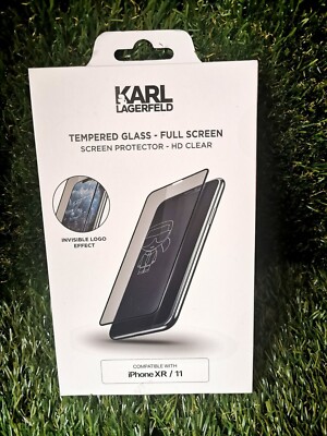 KARL LAGERFELD TEMPERED GLASS FOR APPLE IPHONE 11/ XR MAGIC LOGO