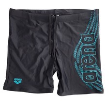 Arena Swim Mid Jammer Graphic Print Mens 38 Logo Big Spellout Swim Fitness Aerob