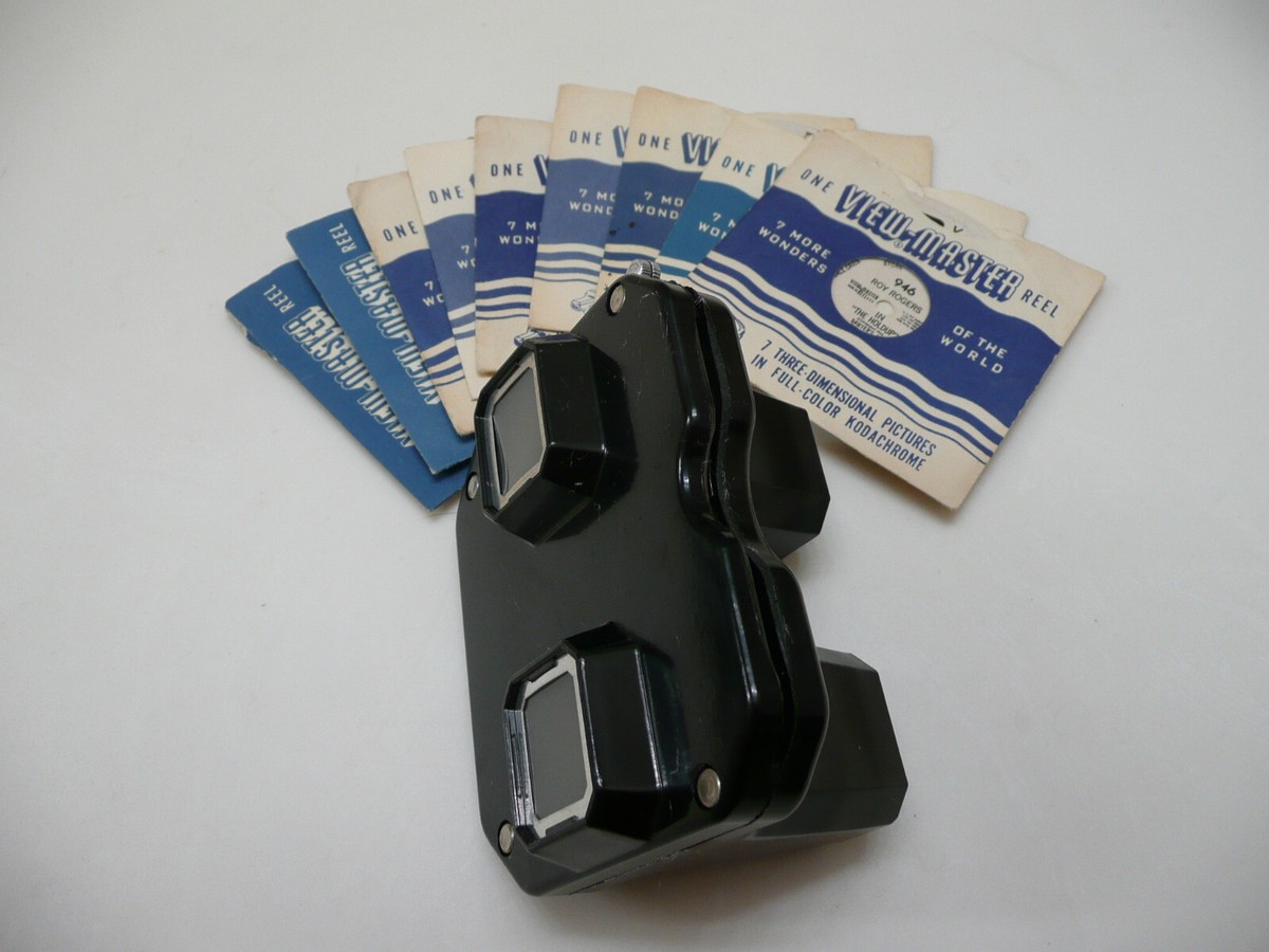 Vintage Sawyer's View-Master Model C Stereoscope with Reels Bakelite