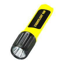 "STREAMLIGHT, INC." 2496841 PROPOLYMER® LED FLASHLIGHT, YELLOW, 7 IN., USES 4 AA