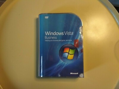 Microsoft Windows Vista Business English - Full Version - Brand New & Sealed