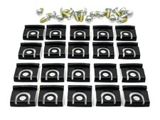 20 Pcs 1963 1964 1965 Buick Riviera Back Rear Glass Moulding Clips Screws 20 Pcs 1963 1964 1965 Buick Riviera Back Rear Glass Moulding Clips Screws