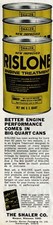 1977 Vintage Print Ad Rislone The Shaler Co Better Engine Performance Treatment