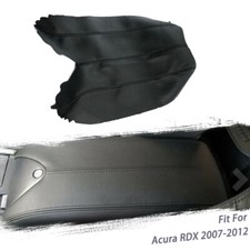 Per Acura RDX 2007-2012 Console centrale in pelle soffitto bracciolo casa nero