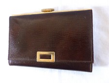 Porte Monnaie,Porte feuille Vintage Cuir,très bon état,voir photos