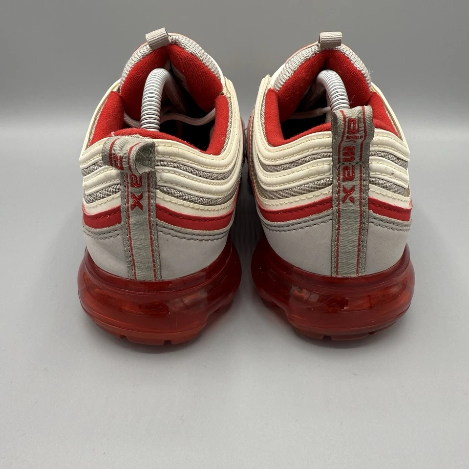 Nike Air VaporMax 97 университета красный серый BV1153-002 размер 6Y/женщин размер 7,5 - Изображение 2 из 4