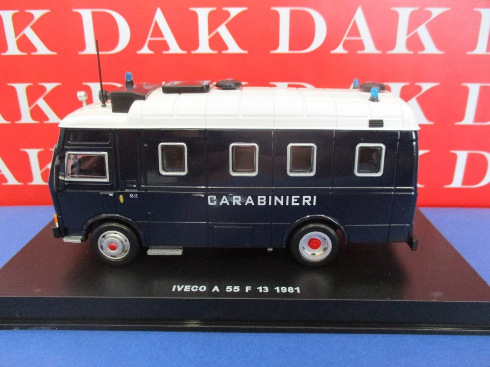 Die cast 1/43 Modellino Furgone Carabinieri Iveco A 55 F13 1981 - Immagine 2 di 3