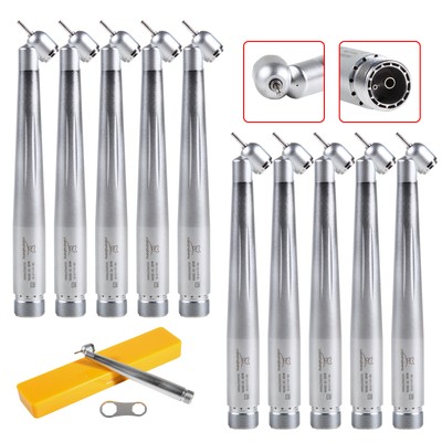 10Pcs NSK Style Dental PANA-MAX 45° Degree High Speed Handpiece 2/4Hole Or