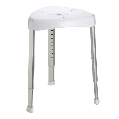 Deluxe heavy duty shower seat chair bathroom stool bench adjustable height legs