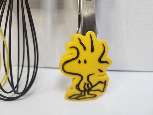 Konvolut: Peanuts Woodstock Küche Silikon Zange & Snoopy 2er Pack Silikon Schneebesen - Bild 2 von 8