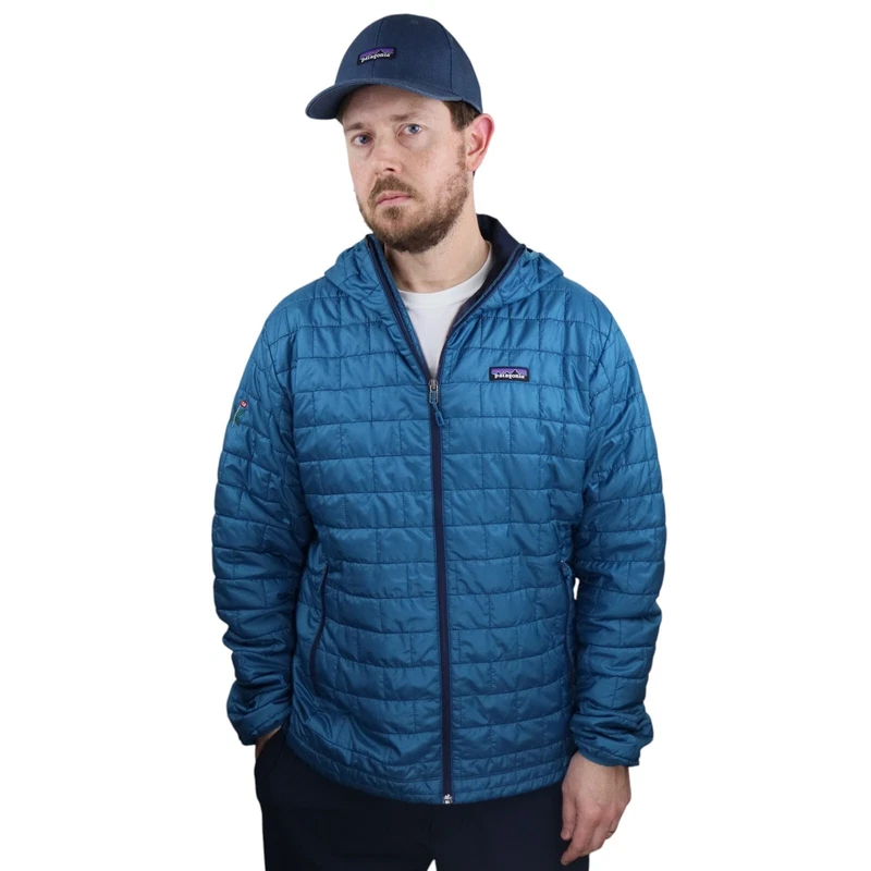 patagonia nano puff full zip insulated quilted coat jacket