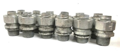 APPLETON ELECTRIC, CONDUIT CORD GRIP, CG5050SS, 1/2'' NPT, 1/2'' TRADE, LOT OF 12