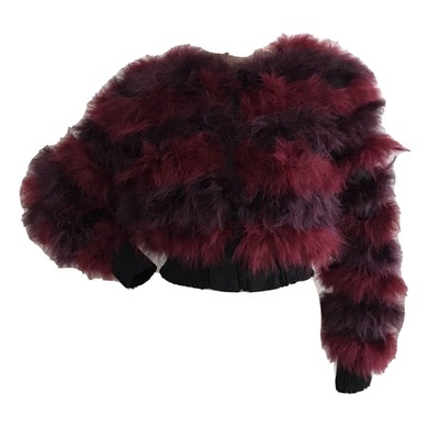 topshop feather jacket