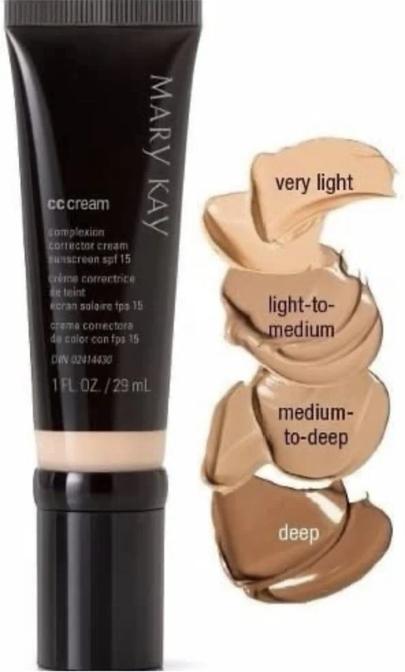 Mary Kay LIGHT To MEDIUM CC Cream (Sunscreen Broad Spectrum SPF 15). - Image 2 of 3