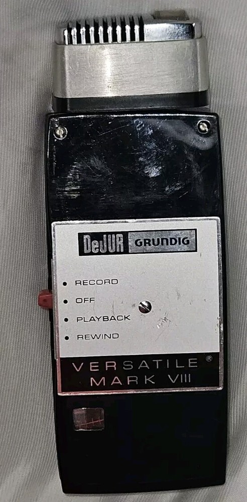 Vintage Grundig - Portable Dictation Machine - Cartridge Tape Recorder