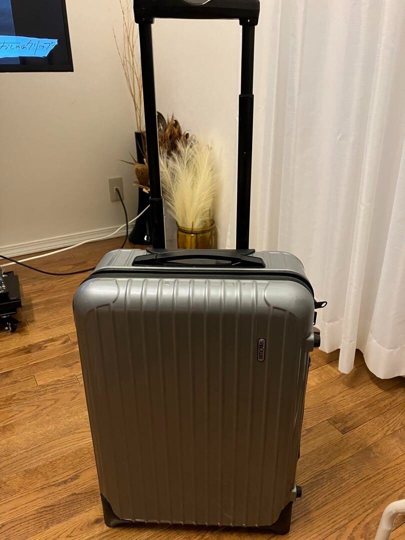 Rimowa Salsa 32L Gray Silver 2 wheels Carry Case Suitcase