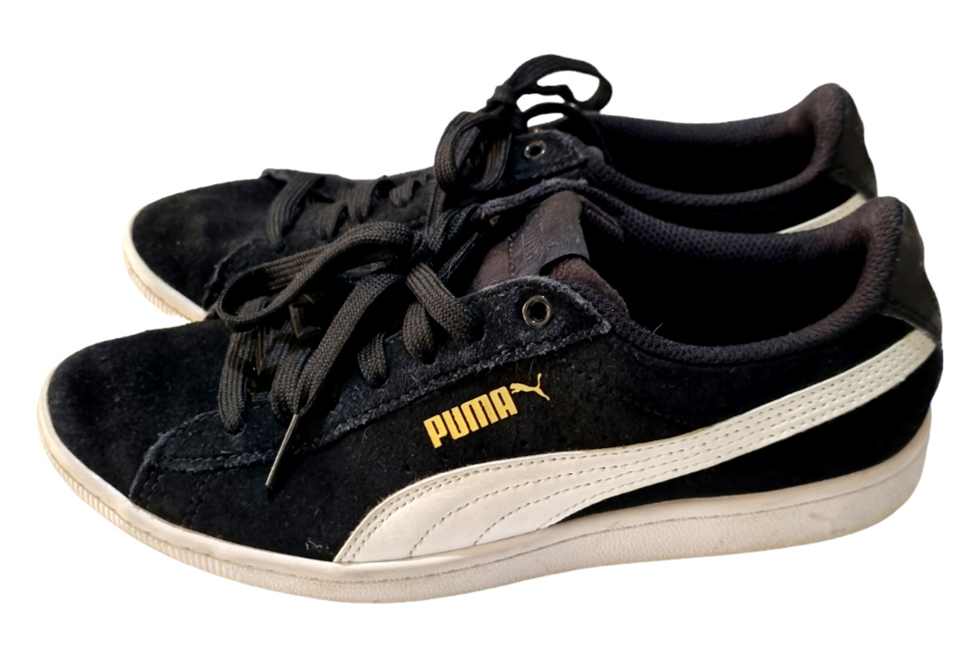 PUMA Womens Vikky Black Softfoam Trainers Shoes -… - image 2