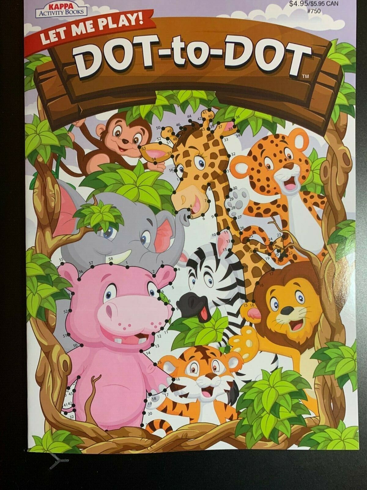 KAPPA DOT TO DOT ACTIVITY BOOK FOR KIDS LET ME PLAY FUN GAMES! ZOO ANIMAL  COVER 88908750005 | eBay