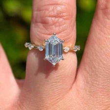 1.80Ctw Dutch Marquise Simulated Diamond Ring SOLID 935 Silver LIFETIME WARRANTY