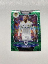 2021-22 Panini Prizm Premier League Green Wave Tyler Roberts 225 Leeds United