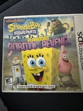 SpongeBob SquarePants: Plankton's Robotic Revenge (Nintendo 3DS, 2013)