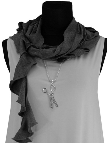 PoCo DeSiGn Lagenlook Jersey Capuchon Cremallera Capucha Bufanda Blanco Negro Gris ❹Fb - Imagen 7 de 31