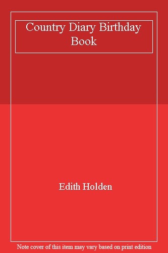 Country Diary Birthday Book (Country Diary) By Illustrator: Edit