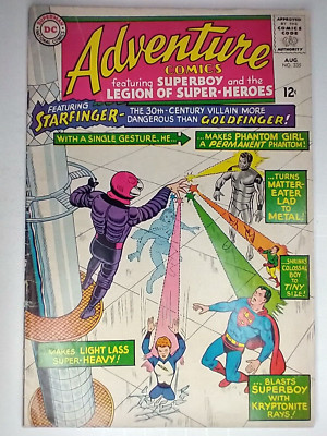DC Adventure Comics #335 1st Appearance Starfinger; Otto Binder Story VG/FN 5.0