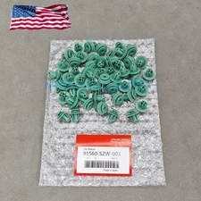 OEM 50pcs Door Panel Interior Trim Retainer Clip For Honda 91560-SZW-003 OEM