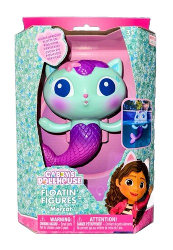 Gabby's Dollhouse MERCAT Mermaid Floatin’ Figures Pool Bath Water Cat Toy Doll - Picture 2 of 8